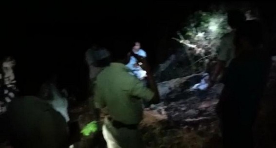 Decomposed body of a woman recovered from a Forest area in Sekerkote Decomposed body of a woman recovered from a Forest area in Sekerkote